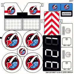 Sticker Sheet for Set 60080-1