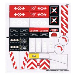 Sticker Sheet for Set 60098-1