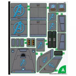 Sticker Sheet for Set 76032-1