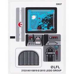 Sticker Sheet for Set 75094-1