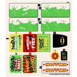 Sticker Sheet 1 for Set 76035-1