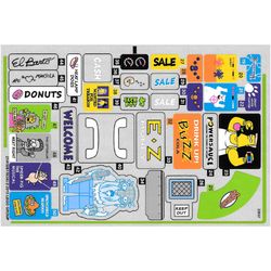 Sticker Sheet 2 for Set 71016-1