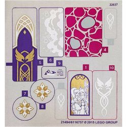 Sticker Sheet for Set 41078-1