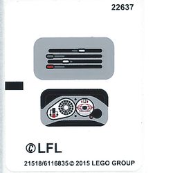 Sticker Sheet for Set 75091-1