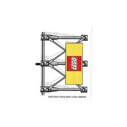 Sticker Sheet for Set 3402-1