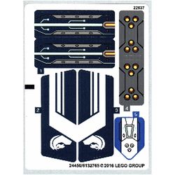 Sticker Sheet for Set 70312-1