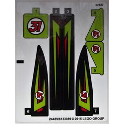 Sticker Sheet for Set 60114-1