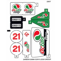 Sticker Sheet for Set 60115-1