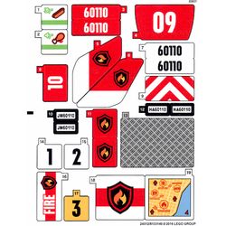 Sticker Sheet for Set 60110-1
