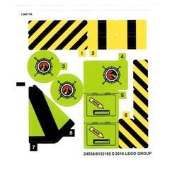 Sticker Sheet for Set 60123-1