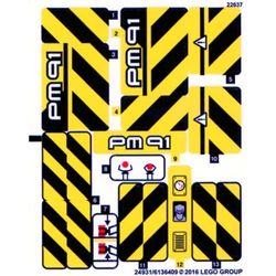 Sticker Sheet for Set 42049-1