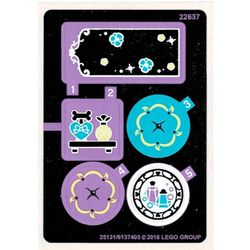Sticker Sheet for Set 41140-1