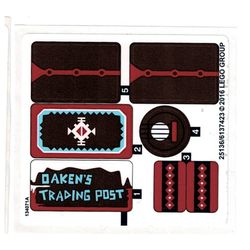 Sticker Sheet for Set 41066-1