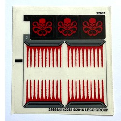 Sticker Sheet for Set 76048-1