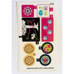 Sticker Sheet for Set 41173-1