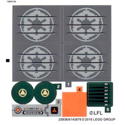 Sticker Sheet for Set 75141-1