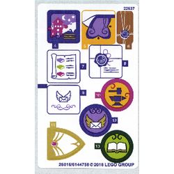 Sticker Sheet 1 for Set 41176-1
