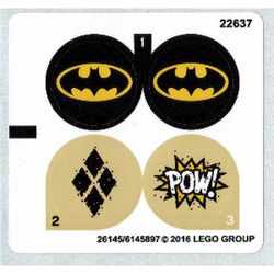 Sticker Sheet for Set 76053-1
