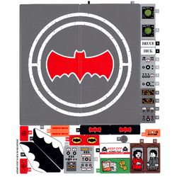 Sticker Sheet for Set 76052-1