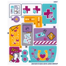 Sticker Sheet for Set 41125-1