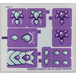 Sticker Sheet 1 for Set 41178-1