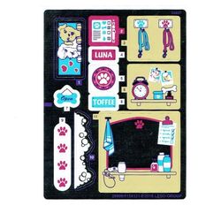 Sticker Sheet for Set 41124-1