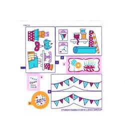 Sticker Sheet for Set 41132-1