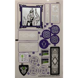 Sticker Sheet 1 for Set 41180-1