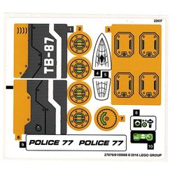 Sticker Sheet for Set 76059-1