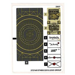 Sticker Sheet for Set 76060-1
