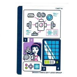 Sticker Sheet for Set 41307-1