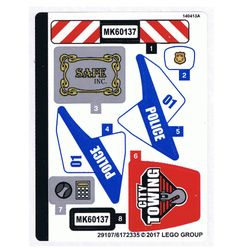 Sticker Sheet for Set 60137-1