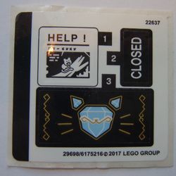 Sticker Sheet for Set 70902-1