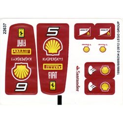 Sticker Sheet for Set 30190-1