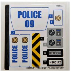 Sticker Sheet for Set 60142-1
