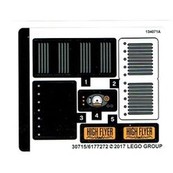 Sticker Sheet for Set 70911-1