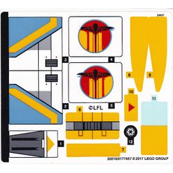 Sticker Sheet for Set 75170-1
