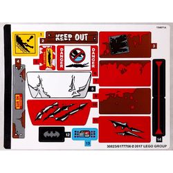 Sticker Sheet for Set 70907-1