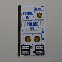 Sticker Sheet for Set 60143-1