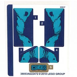 Sticker Sheet for Set 76101-1