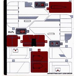 Sticker Sheet for Set 75175-1