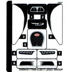 Sticker Sheet for Set 75878-1