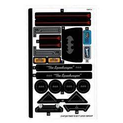 Sticker Sheet for Set 70905-1