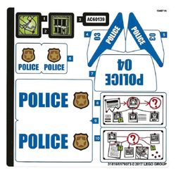 Sticker Sheet for Set 60139-1