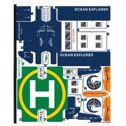 Sticker Sheet for Set 42064-1
