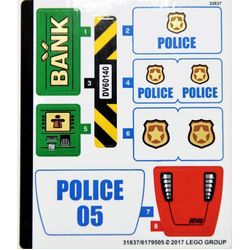 Sticker Sheet for Set 60140-1