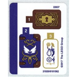 Sticker Sheet for Set 41184-1