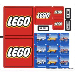 Sticker Sheet for Set 3221-1