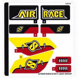 Sticker Sheet for Set 60144-1