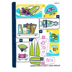 Sticker Sheet for Set 41315-1